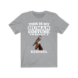 This Is My Human Costume I'm Really A Kestrel Bird Shirt, Kestrel Lover Shirt, Birding Shirt, Bird Funny Gift, Animal Shirt Image 1