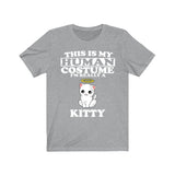 This Is My Human Costume I'm Really A Kitty Cat Shirt, Cat Lover Shirt, Cat Shirt, Cat Funny Gift, Animal Shirt Image 3