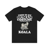 This Is My Human Costume I'm Really A Koala Shirt, Koala Lover Shirt, Koala Shirt, Koala Funny Gift, Animal Shirt Image 1