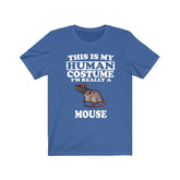This Is My Human Costume I'm Really A Mouse Shirt, Mouse Lover Shirt, Mouse Shirt, Mouse Funny Gift, Animal Adult Kids Image 1