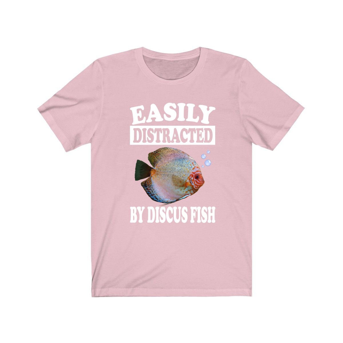 Easily Distracted By Discus Fish Shirt - discus fish print design