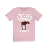 This Is My Human Costume I'm Really An Okapi Shirt, Okapi Lover Shirt, Okapi Shirt, Okapi Funny Gift, Animal Adult Kids Image 4