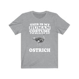 This Is My Human Costume I'm Really An Ostrich Bird Shirt, Ostrich Lover Shirt, Birding Shirt, Bird Funny Gift, Animal Adult Kids Image 3