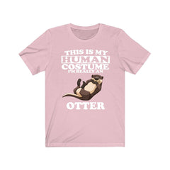 This Is My Human Costume I'm Really An Otter Shirt - otter print design