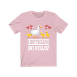 I Just Freaking Love Ducks Ok Shirt, Duck Lover Shirt, Duck Shirt, Duck Lover Gift, Duck Boy Girl T-Shirt Image 4
