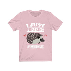 I Just Freaking Love Hedgehogs Shirt - hedgehog print design