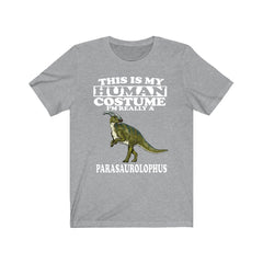 This Is My Human Costume I'm Really A Parasaurolophus Shirt - Parasaurolophus print design