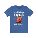 I Just Really Love Red Pandas Ok Shirt, Red Panda Lover Shirt, Red Panda Shirt, Red Panda Lover Gift, Red Panda Boy Girl T-Shirt Image 3