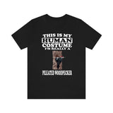 This Is My Human Costume I'm Really A Pileated Woodpecker Shirt, Woodpecker Lover Shirt, Birding Shirt, Bird Funny Gift, Animal Adult Kids Image 2