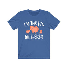I'm The Pig Whisperer Shirt - pig print design