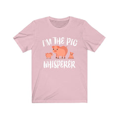 I'm The Pig Whisperer Shirt - pig print design
