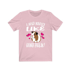 I Just Really Like Guinea Pigs Shirt - guinea pig print design