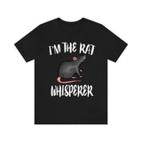 Rat Whisperer Shirt, Rat Lover Shirt, Rat Shirt, Rat Funny Shirt, Rat Lover Gift, Rat Boy Girl T-Shirt Image 1