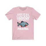 This Is My Human Costume I'm Really A Piranha Fish Shirt, Piranha Lover Shirt, Piranha Shirt, Piranha Funny Gift, Animal Adult Kids Image 4