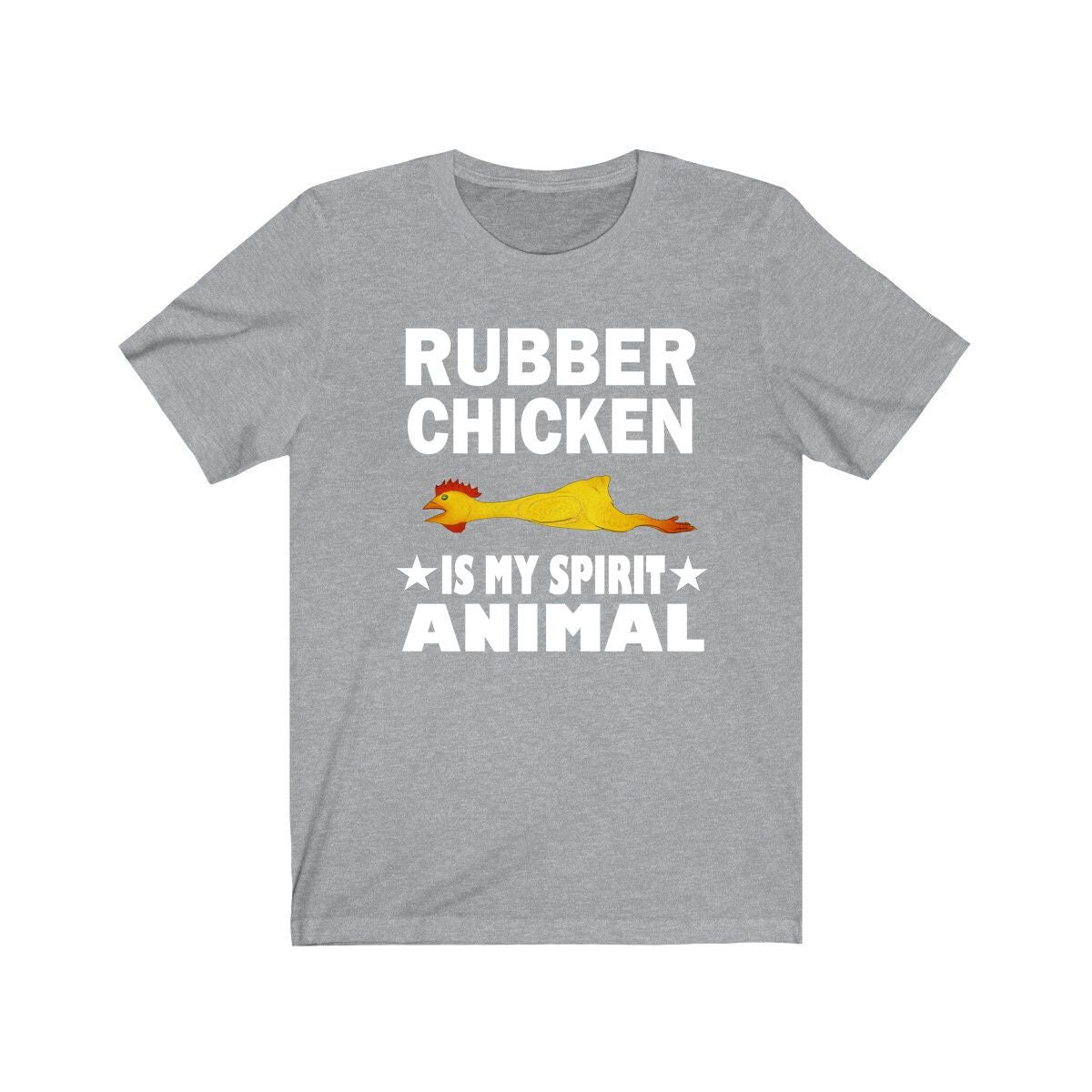 Rubber Chicken Is My Spirit Animal Shirt - rubber chicken print design
