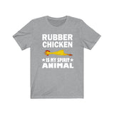 Rubber Chicken Is My Spirit Animal Shirt, Rubber Chicken Lover Shirt, Chicken Shirt, Chicken Owner Shirt, Chicken Lover Gift, Boy Girl Shirt Image 3