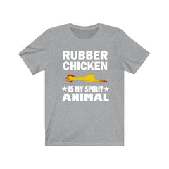 Rubber Chicken Is My Spirit Animal Shirt - rubber chicken print design