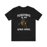 Allosaurus Is My Spirit Animal Shirt, Allosaurus Lover Shirt, Dinosaur shirt, Dinosaur Lover Gift Animal Adult Toddler Kids Gift T-Shirt Image 2
