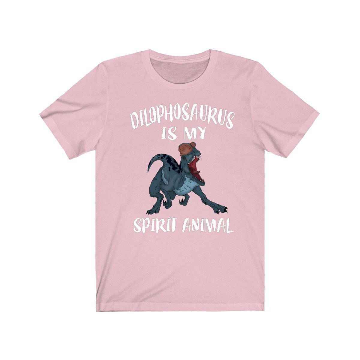 Dilophosaurus Is My Spirit Animal Shirt - Dilophosaurus print design