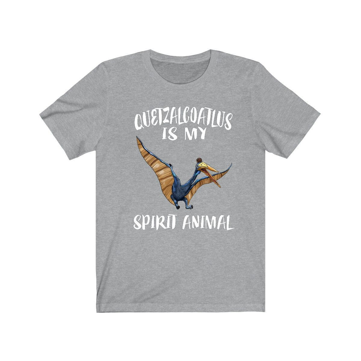 Quetzalcoatlus Spirit Animal T-Shirt - quetzalcoatlus print design
