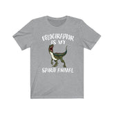 Velociraptor Is My Spirit Animal Shirt, Velociraptor Lover Shirt, Dinosaur shirt, Dinosaur Lover Gift Animal Adult Toddler Kids T-Shirt Image 1