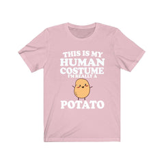 This Is My Human Costume I'm Really A Potato Shirt - potato print design