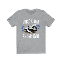 World's Best Skunk Dad Shirt - skunk print design