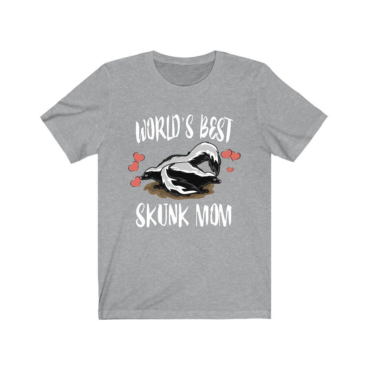 Worlds best skunk mom funny pet skunk owner tee