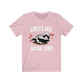 Wold's Best Skunk Mom Shirt, Skunk Lover Shirt, Skunk Shirt, Skunk Owner Shirt, Skunk Lover Boy Girl Shirt Image 1