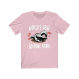 Wold's Best Skunk Mom Shirt, Skunk Lover Shirt, Skunk Shirt, Skunk Owner Shirt, Skunk Lover Boy Girl Shirt Image 1