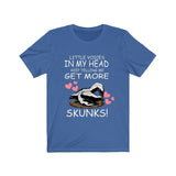 Little Voices Keep Telling Me Get More Skunks Shirt, Skunk Lover Shirt, Skunk Shirt, Skunk Owner Shirt, Skunk Funny Boy Girl Shirt Image 2