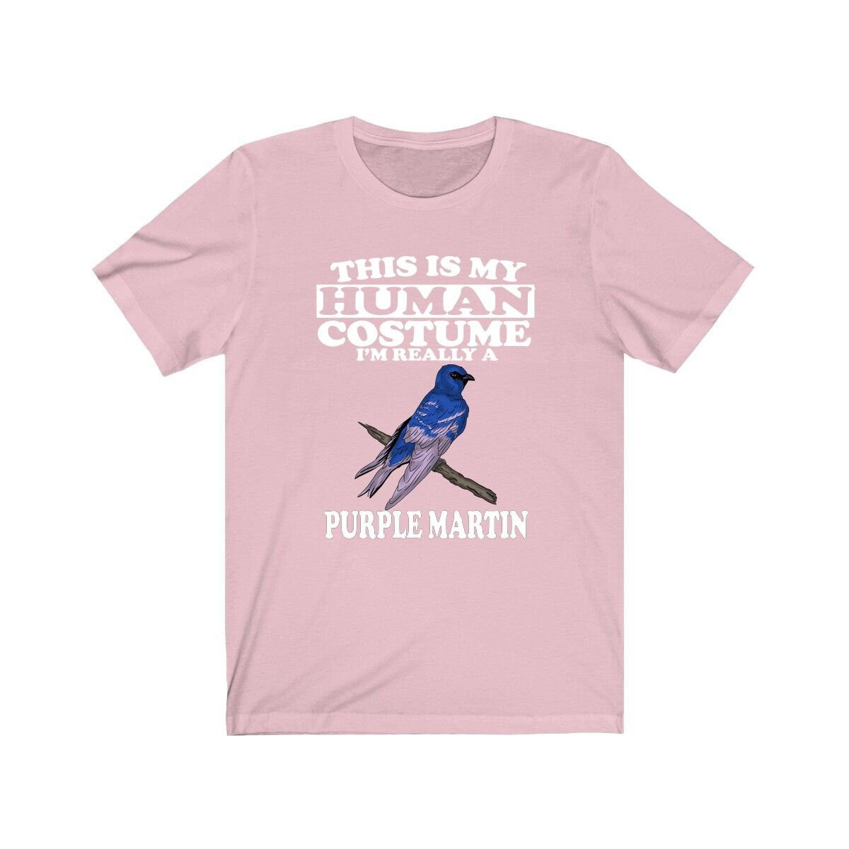 This Is My Human Costume I'm Really A Purple Martin Shirt - purple martin print design