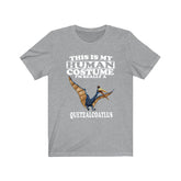 This Is My Human Costume I'm Really A Quetzalcoatlus Dinosaur Shirt, Quetzalcoatlus Lover Shirt, Dinosaur Shirt, Dinosaur Funny Adult Kids Image 1