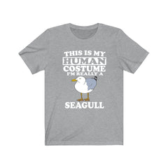 This Is My Human Costume I'm Really A Seagull Shirt - seagull print design