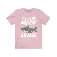 Shark Human Costume Shirt - shark print design