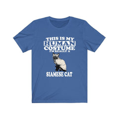 This is my human costume I am really a Siamese cat lover tee