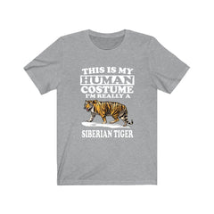 This Is My Human Costume I'm Really A Siberian Tiger Shirt - Siberian tiger print design