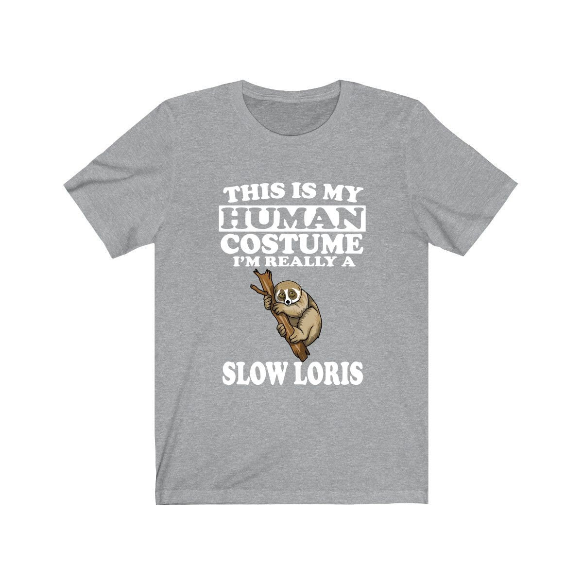 This Is My Human Costume I'm Really A Slow Loris Shirt - slow loris print design