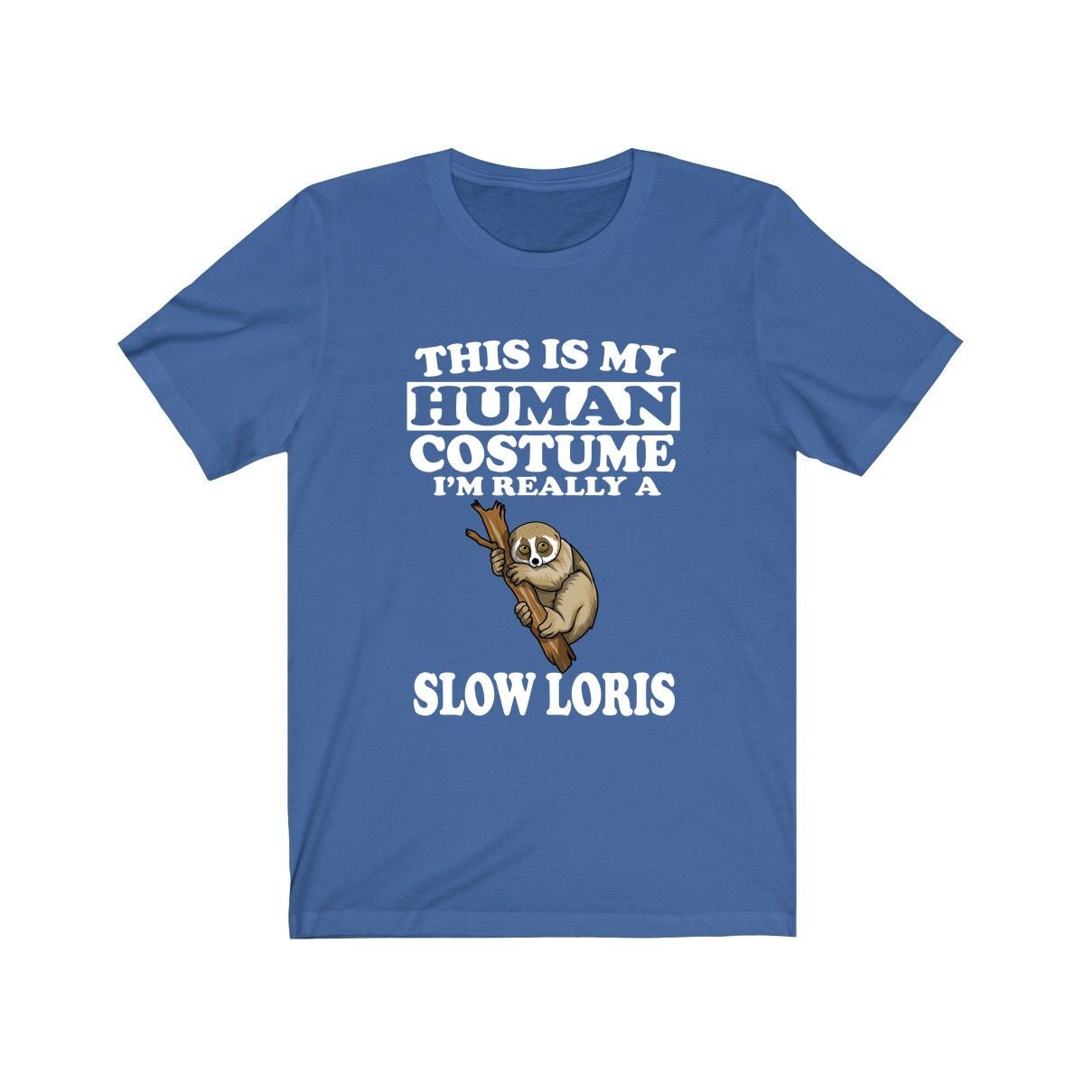 This Is My Human Costume I'm Really A Slow Loris Shirt - slow loris print design