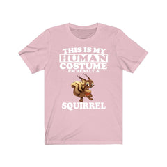 Squirrel Human Costume Shirt - squirrel print design