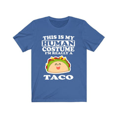 This Is My Human Costume I'm Really A Taco Shirt - taco print design