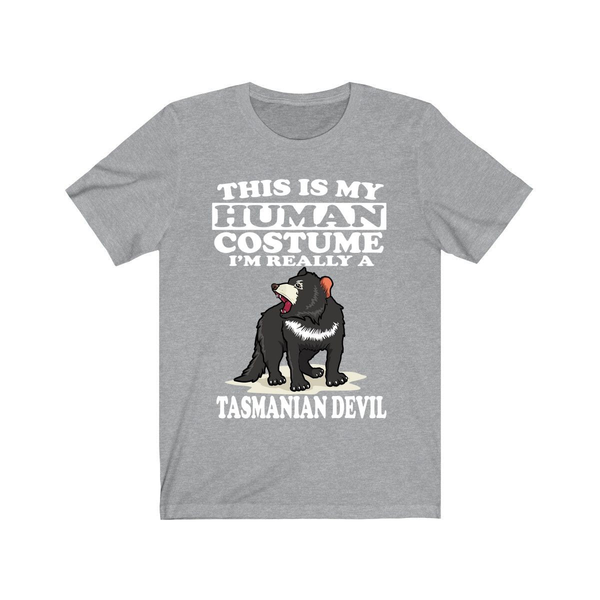 This Is My Human Costume I'm Really A Tasmanian Devil Shirt, Tasmanian Devil Lover Shirt, Tasmanian Devil Funny, Animal Adult Kids Image 1