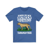 This Is My Human Costume I'm Really A Tasmanian Tiger Shirt, Tasmanian Tiger Lover Shirt, Tasmanian Tiger Funny, Animal Adult Kids Image 2