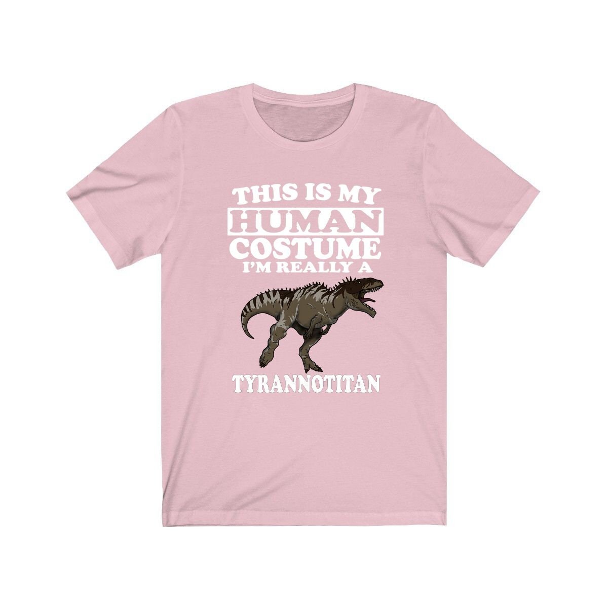 Tyrannotitan Dinosaur T-Shirt - tyrannotitan print design