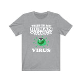 This Is My Human Costume I'm Really A Virus Shirt, Virus Lover Shirt, Virus Shirt, Funny Virus Gift, Animal Adult Kids Image 3
