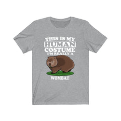 This Is My Human Costume I'm Really A Wombat Shirt - wombat print design
