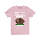 This Is My Human Costume I'm Really A Wombat Shirt, Wombat Lover Shirt, Wombat Shirt, Funny Wombat Gift, Animal Adult Kids Image 4