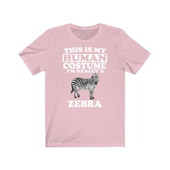 Zebra Human Costume Shirt - zebra stripe print design