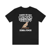 This Is My Human Costume I'm Really A Zebra Finch Shirt, Zebra Finch Lover Shirt, Zebra Finch Shirt, Funny Bird Gift, Animal Adult Kids Image 1