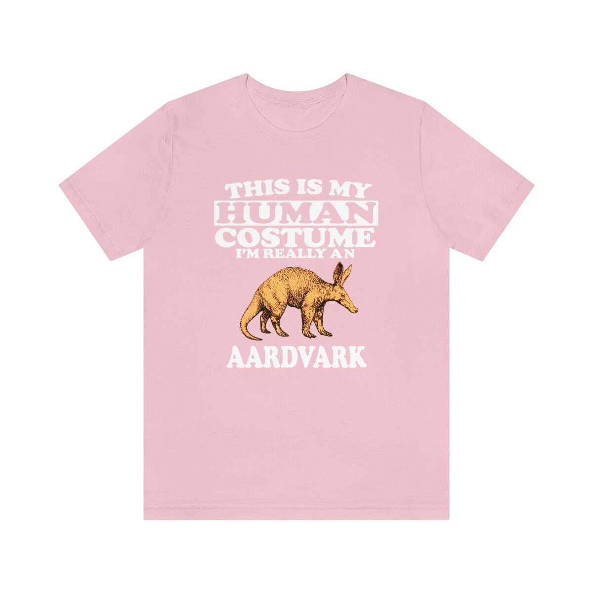 This Is My Human Costume I'm Really An Aardvark Shirt - aardvark print design
